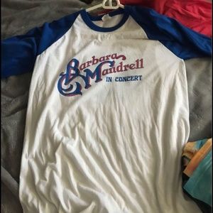 Barbara mandrel vintage concert shirt